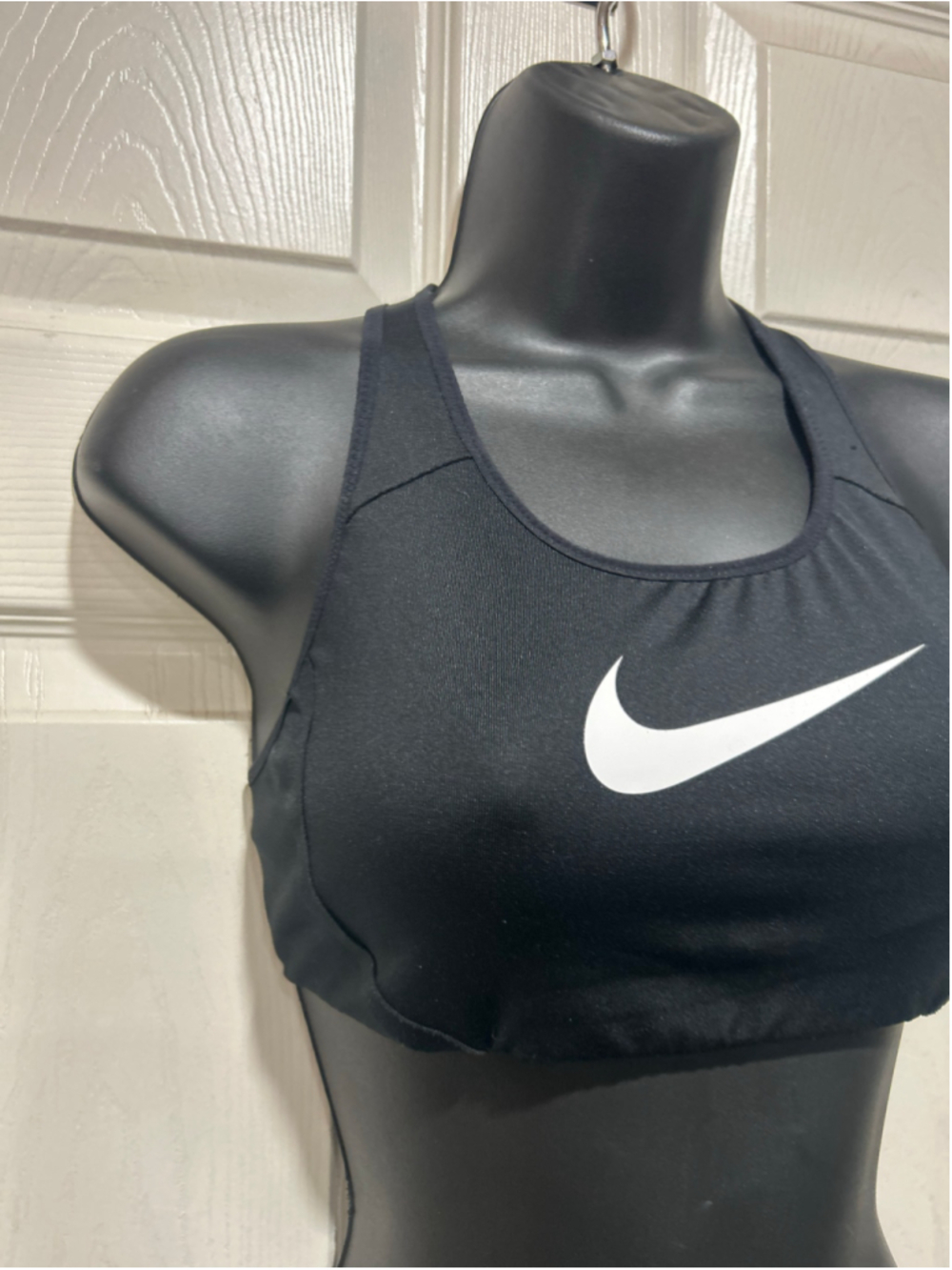 Women's Nike Sports Bra Size S Black White